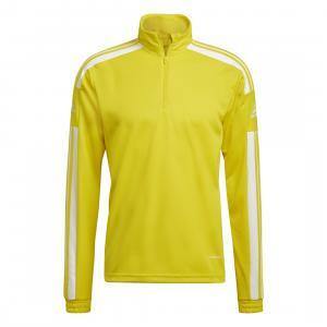 Felpa allenamento squad 21 giallo/bianco