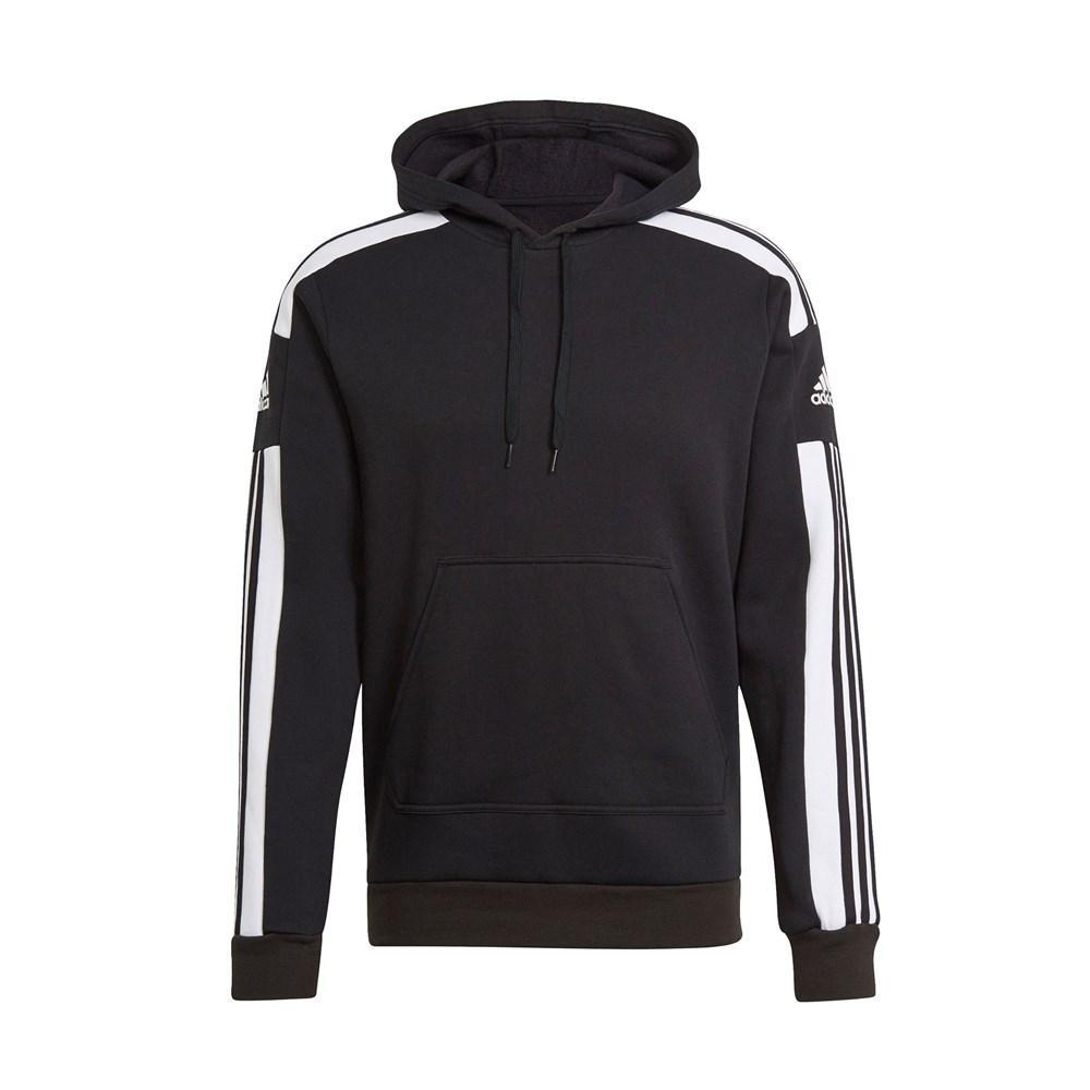 ADIDAS UOMO FELPA CON CAPPUCCIO SQUADRA 21  NERO GT6634