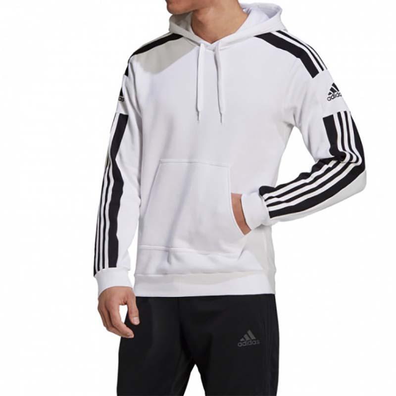 ADIDAS FELPA SQUADRA21 SW HOOD  WHITE GT6637