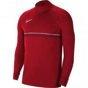 Felpa 1/2 zip academy 21 jr rosso