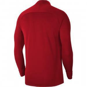 Felpa 1/2 zip academy 21 jr rosso