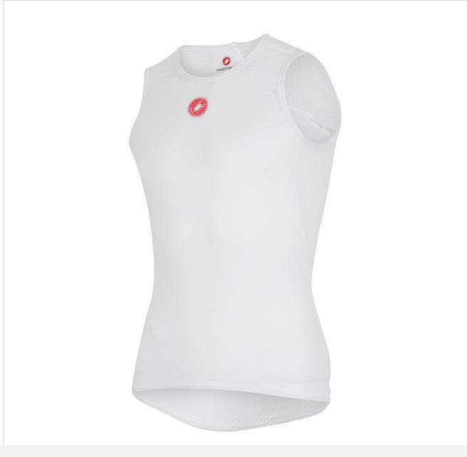 castelli castelli intimo pro issue sleeveless  bianco - foto 1