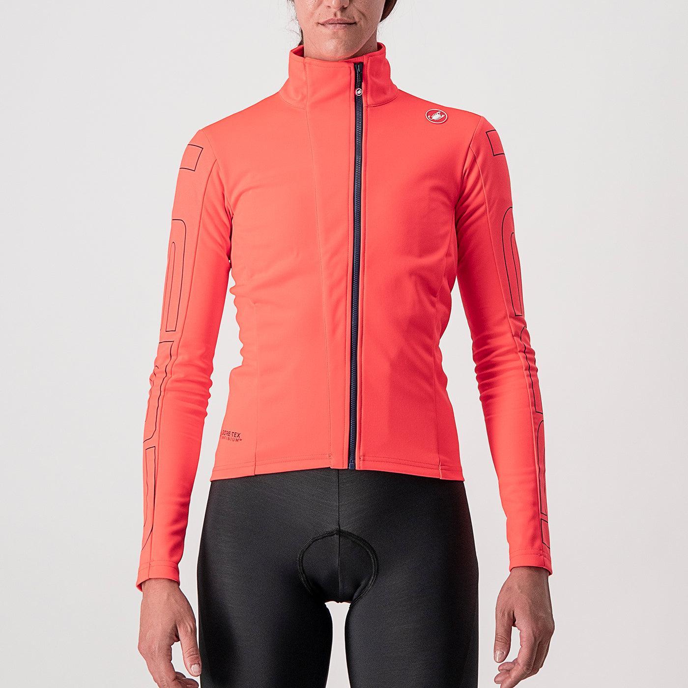 castelli transition w jacket - brilliant pink - foto 1