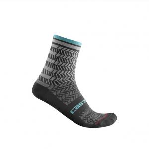 Calzino avanti 12 sock nero grigio