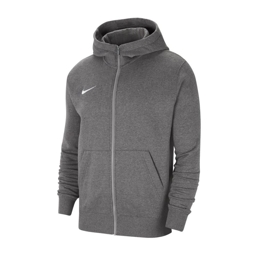 nike nike felpa full zip park 20 bambino grigio