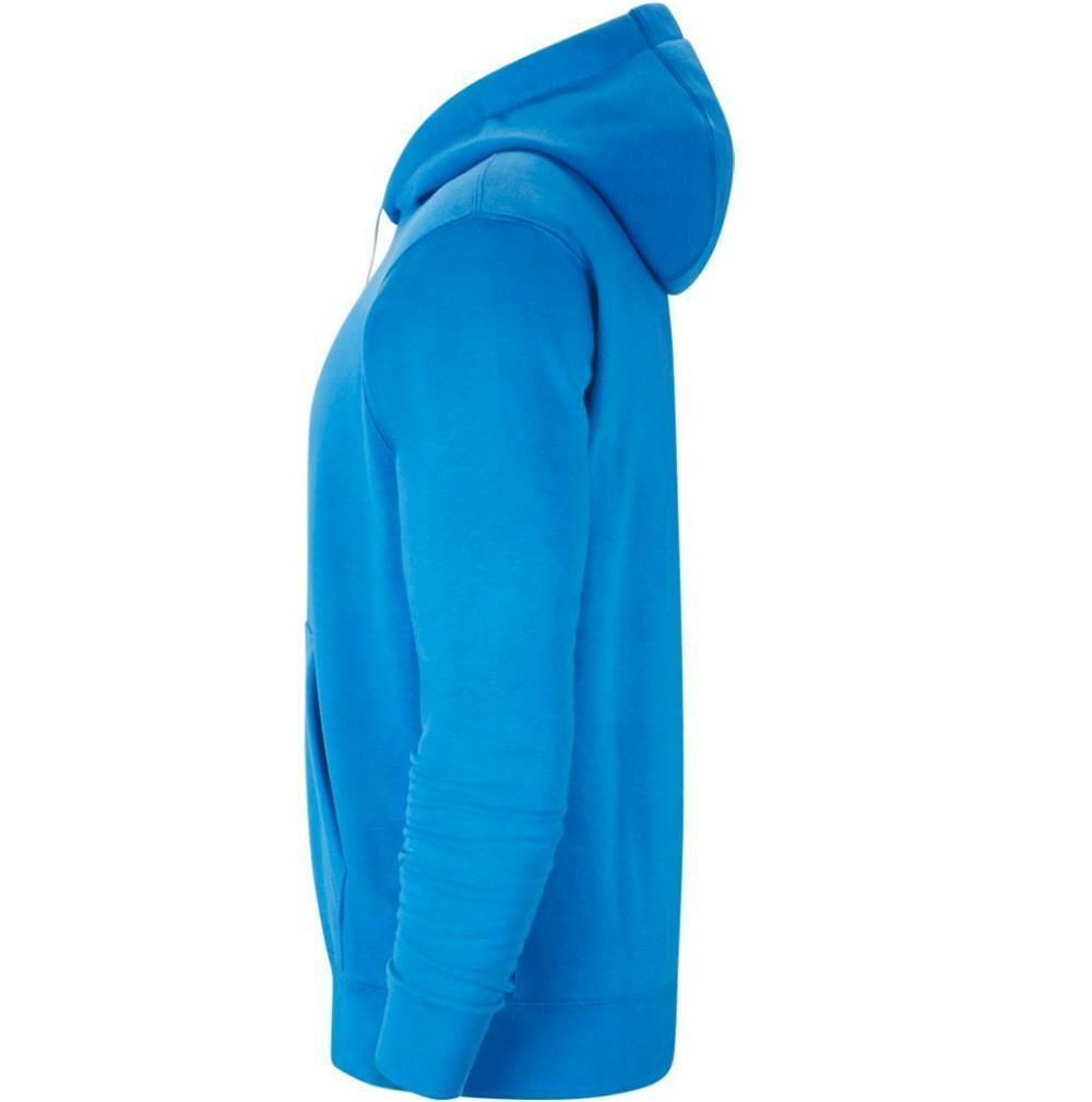 nike nike felpa cappuccio park 20 azzurro