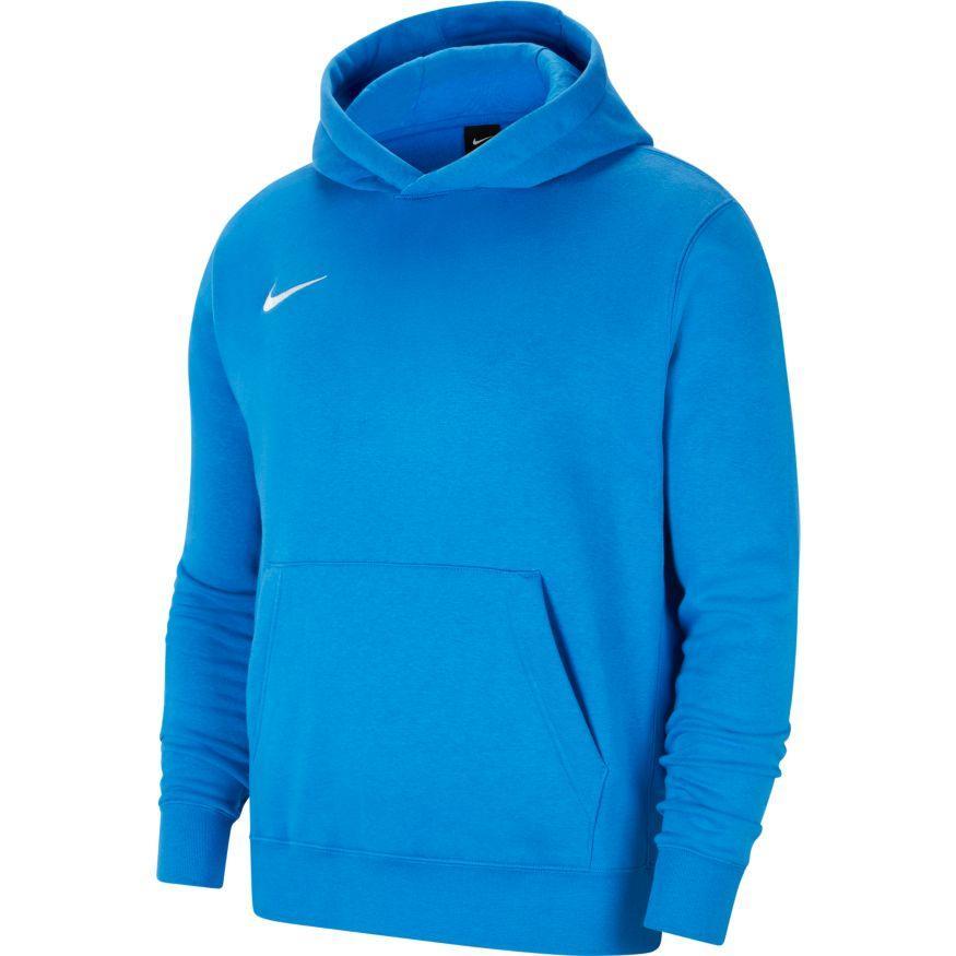 nike nike felpa cappuccio park 20 bambino azzurro