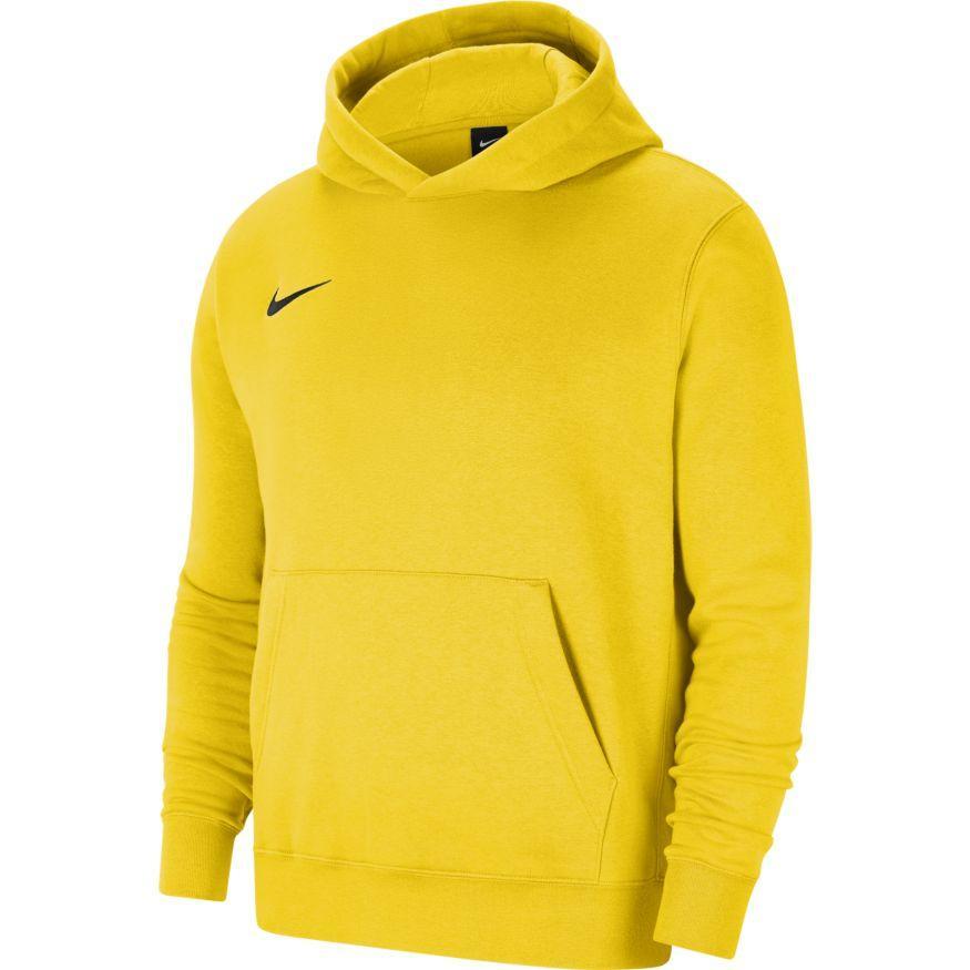 nike nike felpa cappuccio park 20 bambino giallo