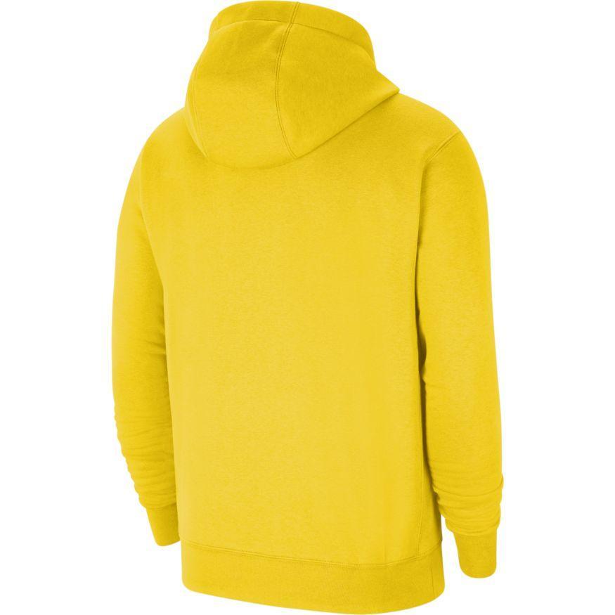 nike nike felpa cappuccio park 20 bambino giallo