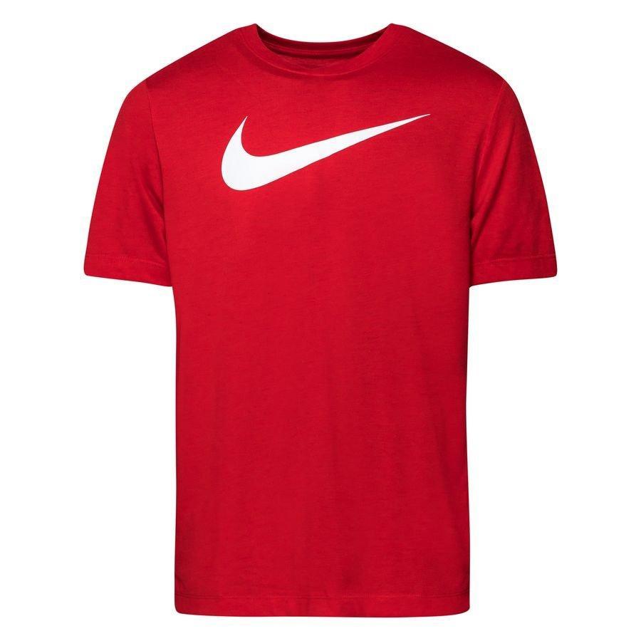 nike nike t-shirt park 20 university red/white