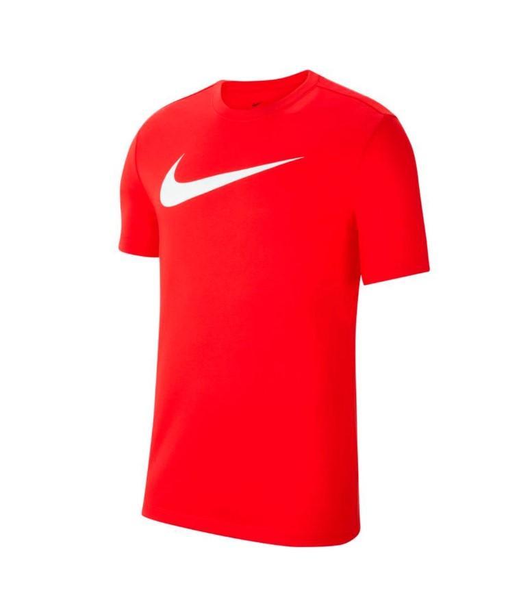 NIKE MAGLIA MANICA CORTA PARK 20 BAMBINO ROSSO BIANCO CW6941-657