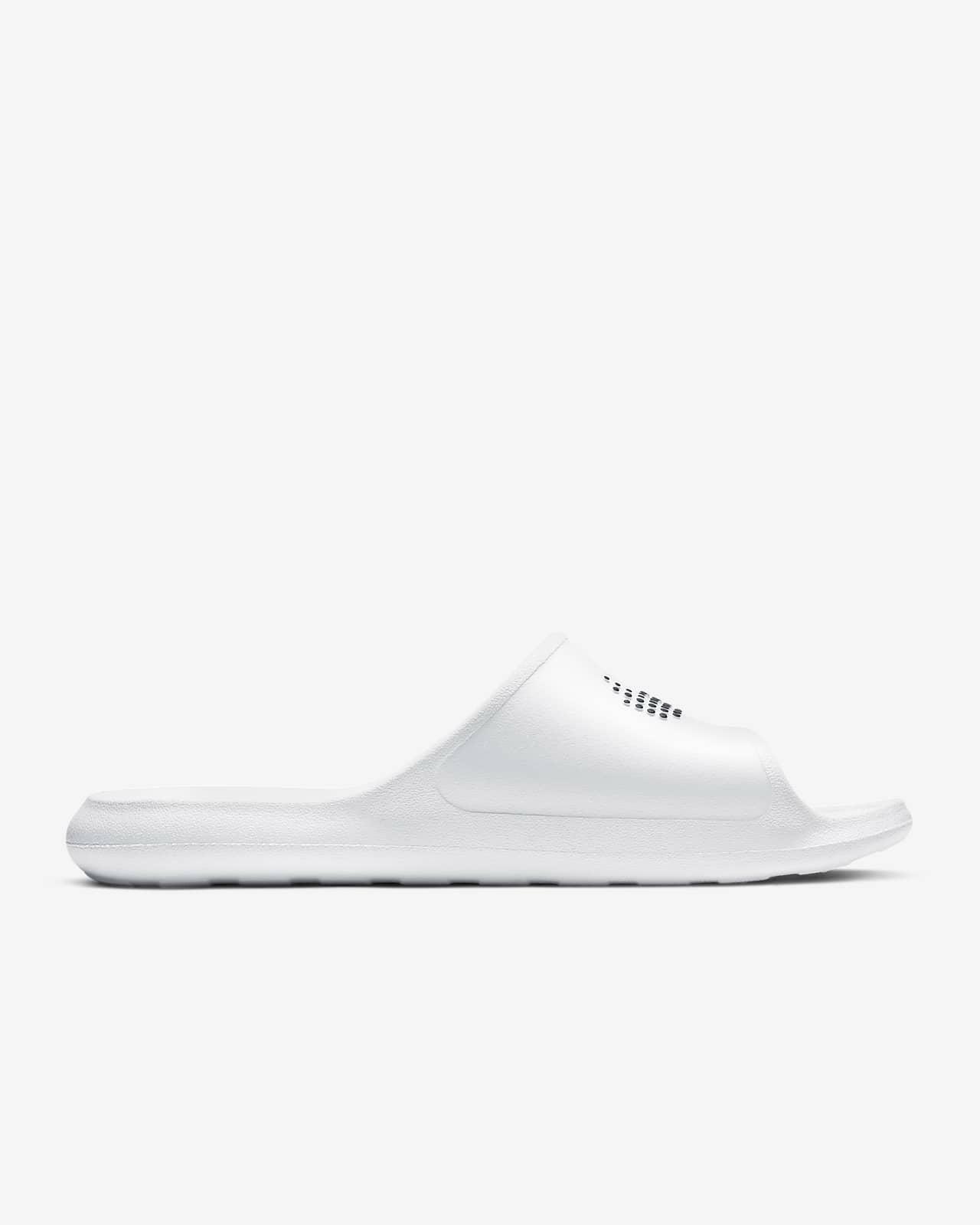 nike nike ciabatta victori one bianco