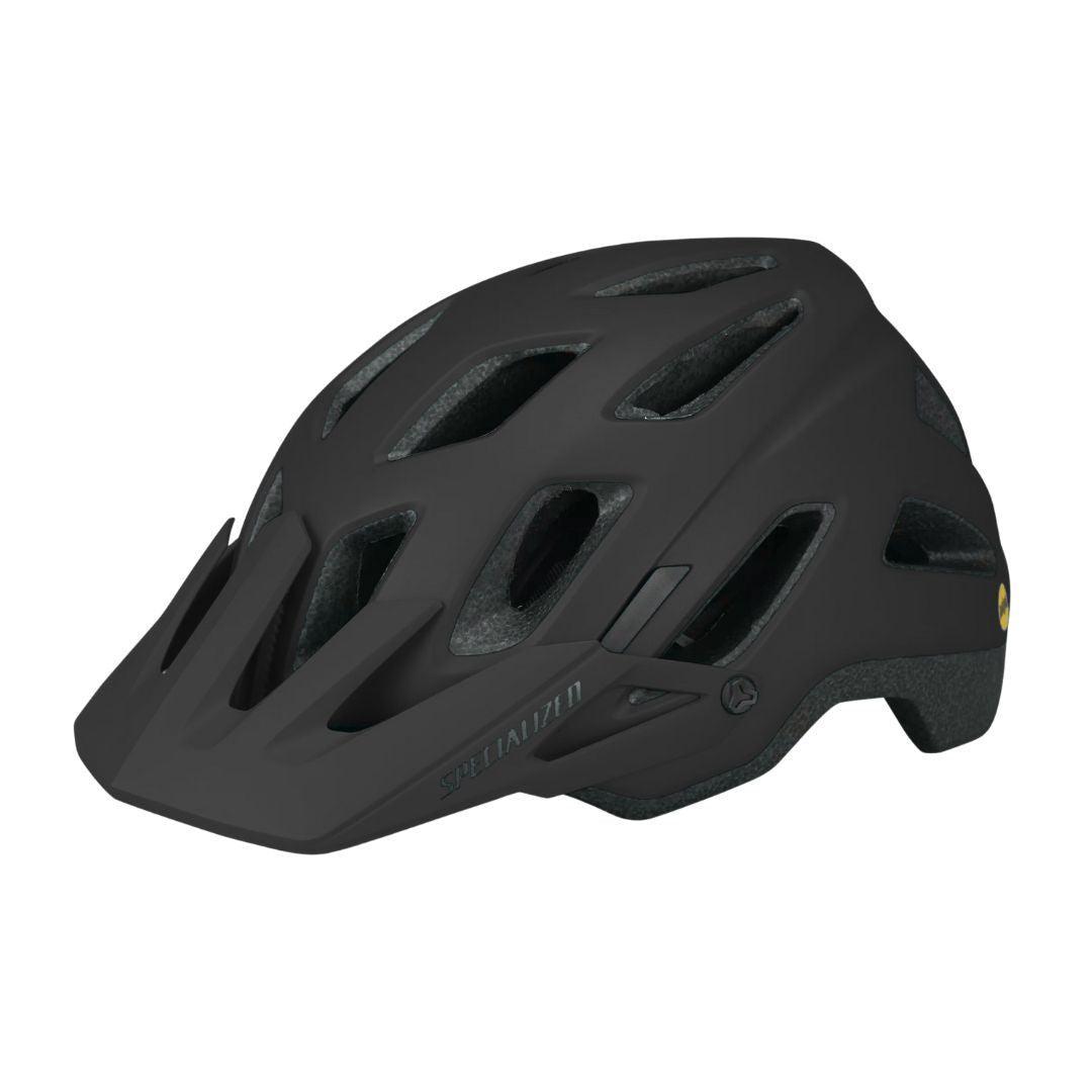 specialized casco ambush comp angi mips nero/antr