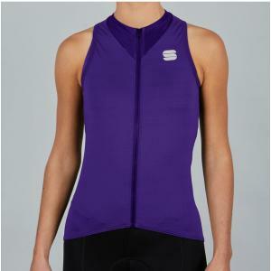 Maglia kelly w sleeveless viola