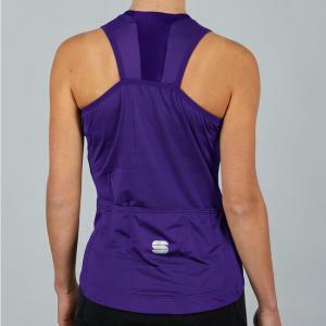 Maglia kelly w sleeveless viola