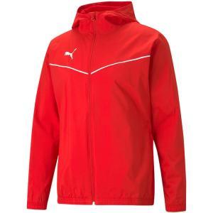 PUMA GIACCA ANTIVENTO TEAM RISE UOMO ROSSA 657396 01