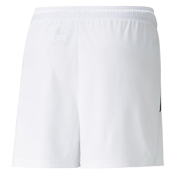 puma puma pantaloncino teamliga w - white/ black - foto 2