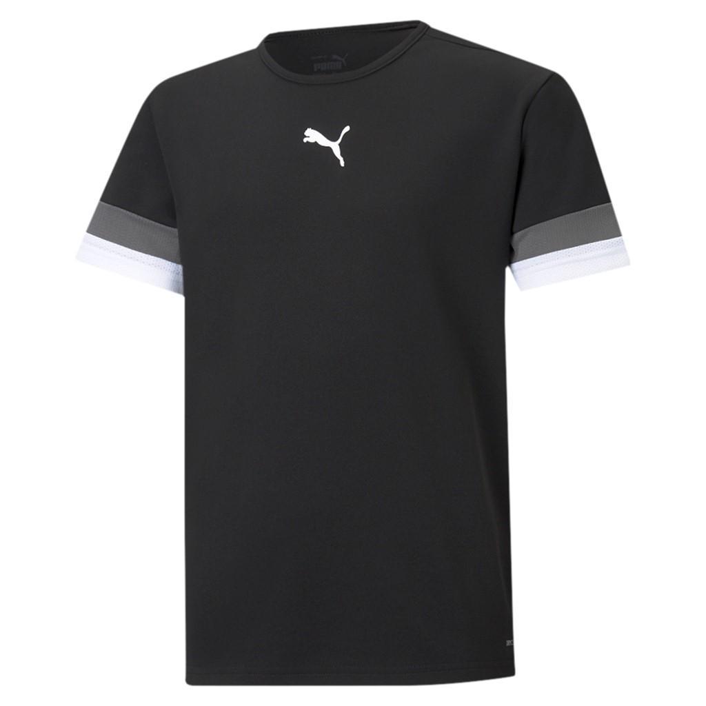 puma puma maglia teamrise jr bambino nero