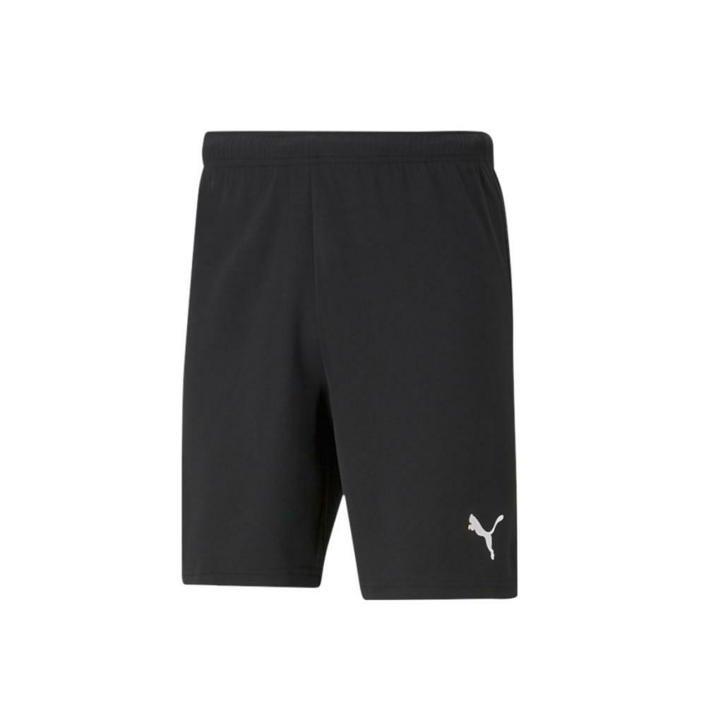 PUMA PANTALONCINO TEAMRISE NERO 704942-04