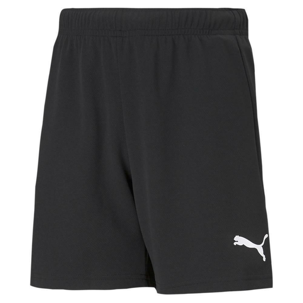 PUMA PANTALONCINO TEAMRISE JR NERO 704943-04