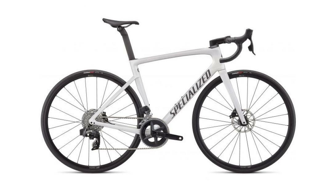 specialized specialized bici tarmac sl7 comp - bianco argento/fumo