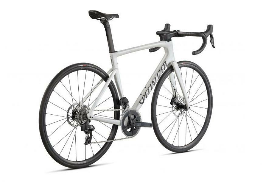 specialized specialized bici tarmac sl7 comp - bianco argento/fumo