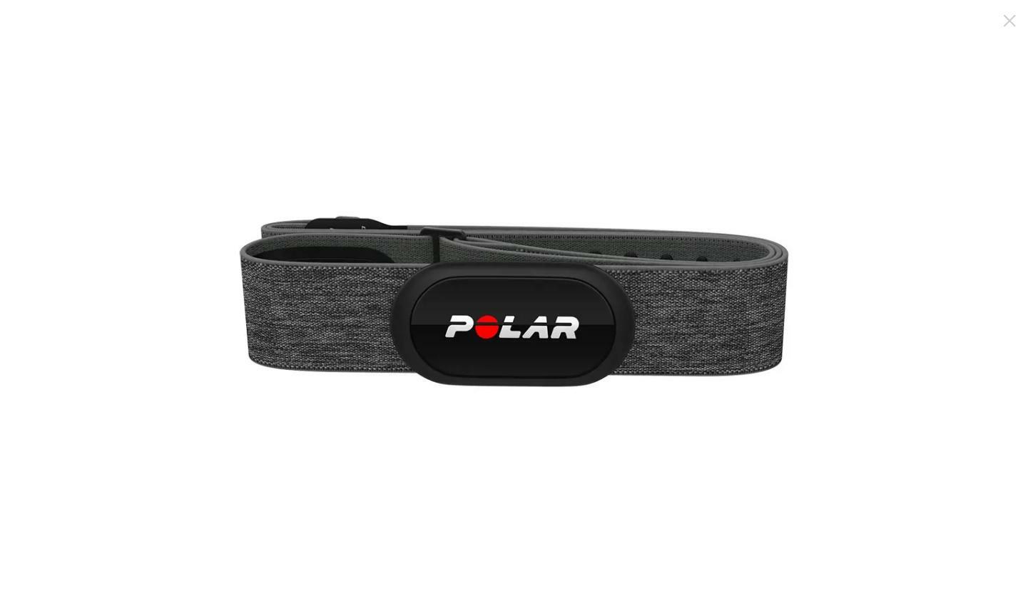 polar polar fascia cardioh10 hr sensor grigia  m-xxl