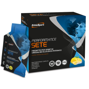 Ethicsport performance sete 14 buste + borraccia limone