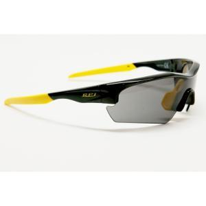 Occhiali corey shiny black/yellow fl.- l smoke