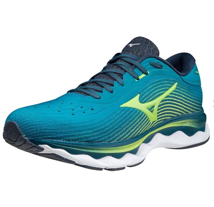 mizuno mizuno scarpa wave sky verde verde lime