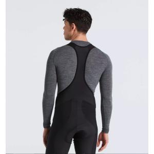 Maglia ml intima seamless merino baselayer ls men grigio