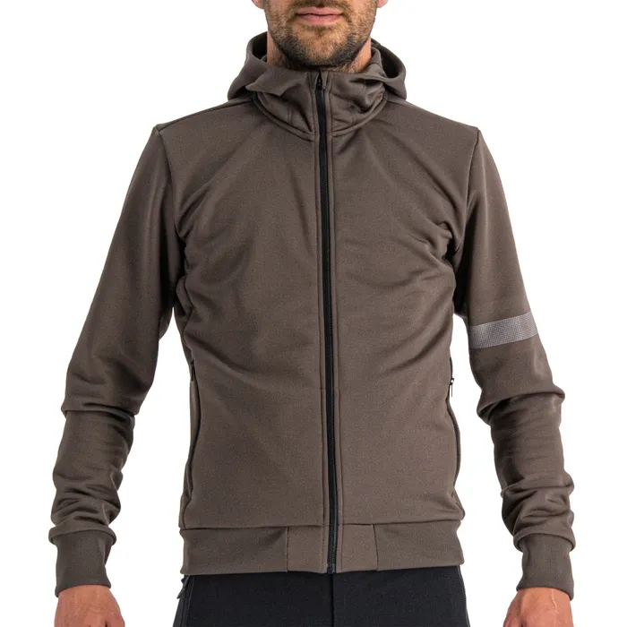 sportful sportful giara hoodie - cacao