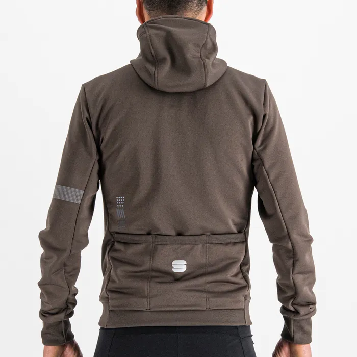 sportful sportful giara hoodie - cacao