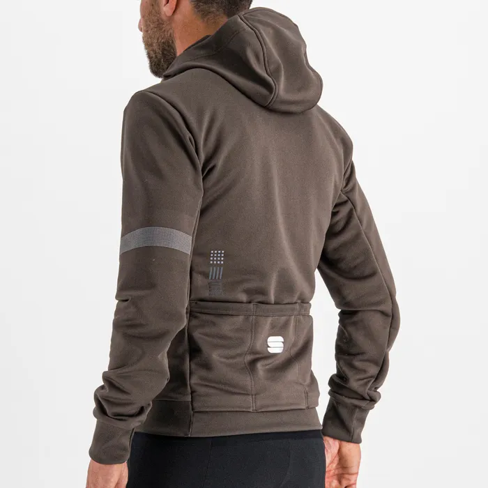 sportful sportful giara hoodie - cacao