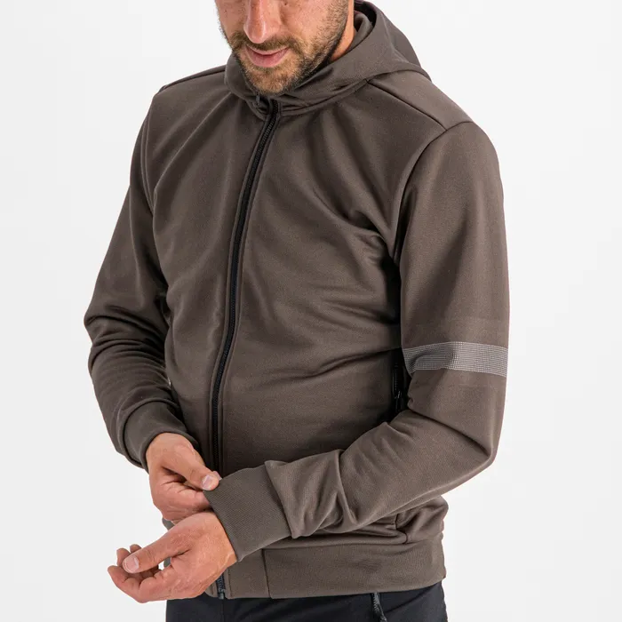 sportful sportful giara hoodie - cacao