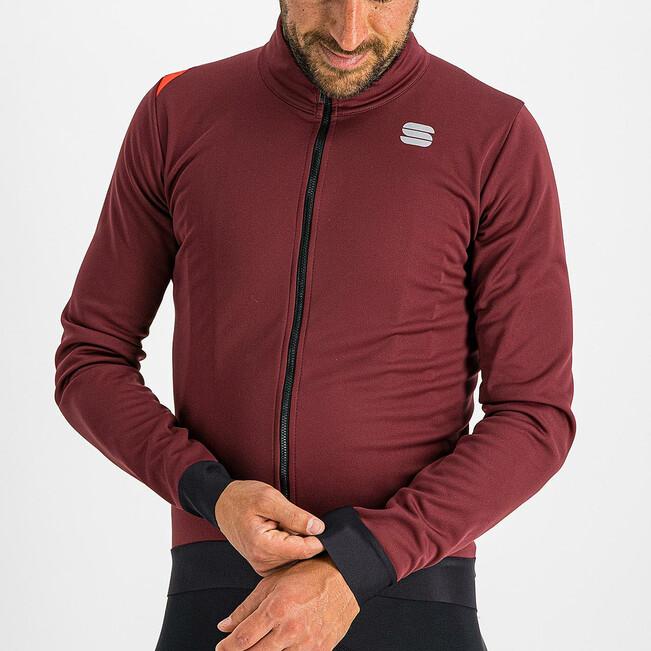 sportful sportful giacca fiandre pro medium jacket granata