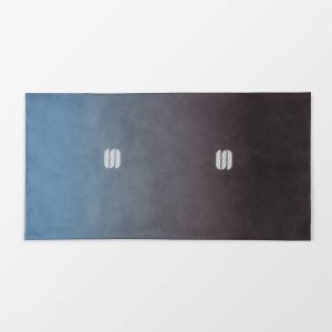 Matchy neckwarmer - black blue sea