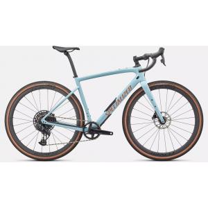 Bici gravel diverge expert carbon celeste