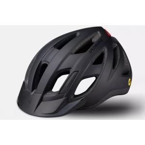 Casco centro led mips nero adlt