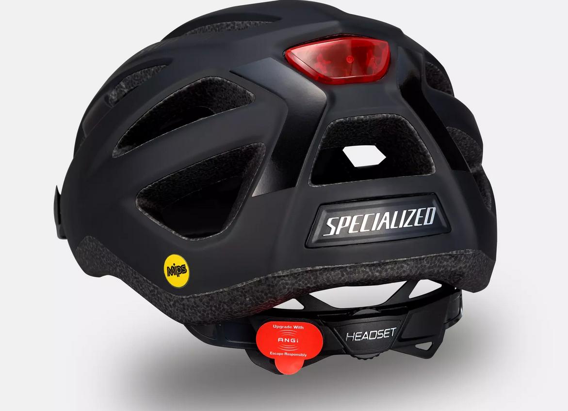 specialized specialized casco centro led mips nero adlt