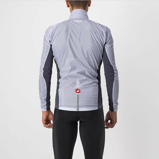 castelli castelli mantellina squadra stretch jkt grigio