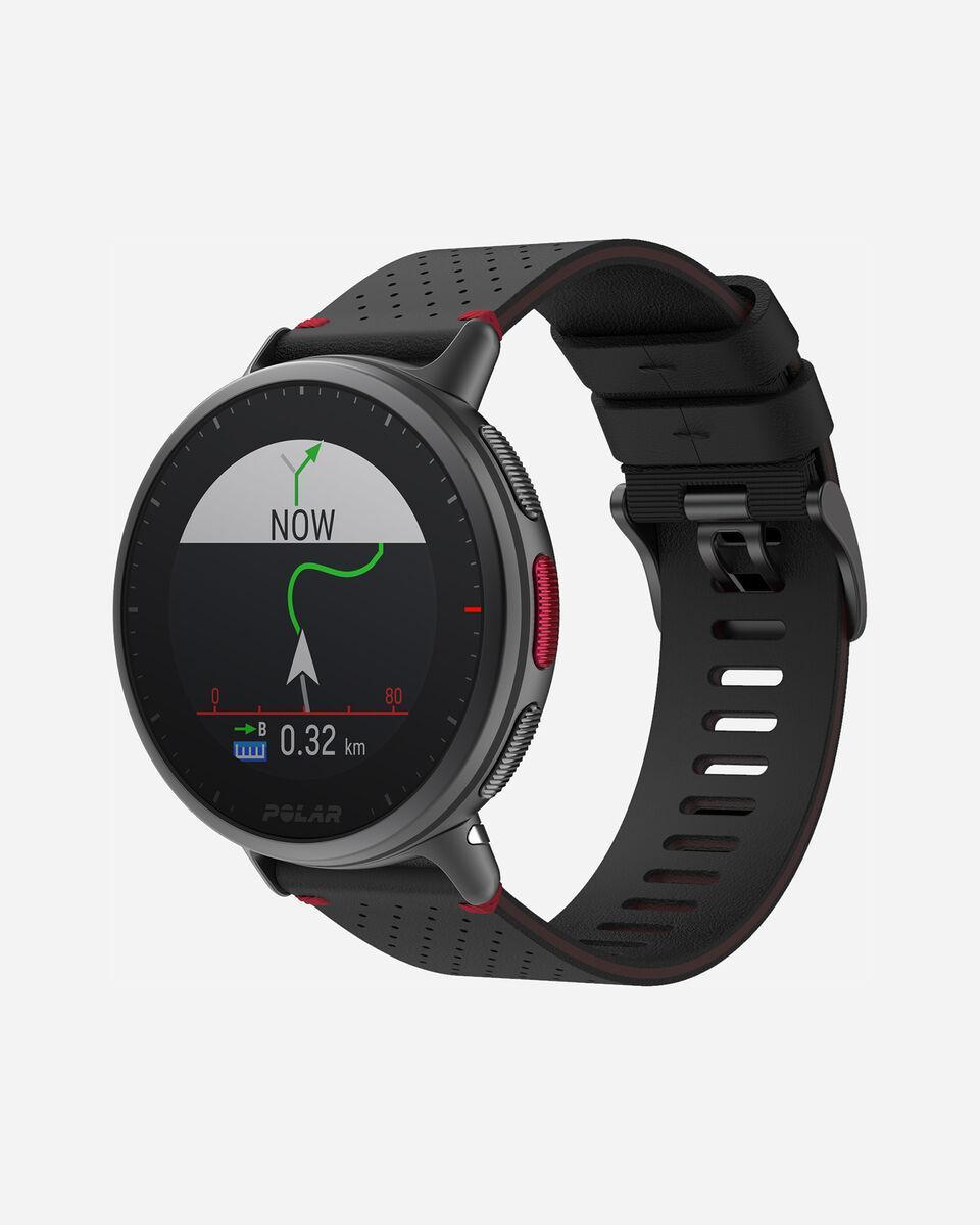 polar polar cardio running vantage v2 nero-rosso shift