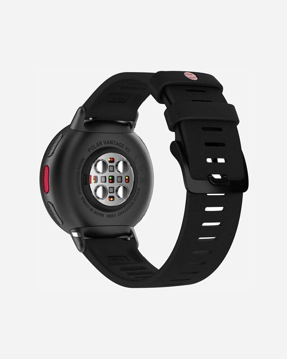 polar polar cardio running vantage v2 nero-rosso shift