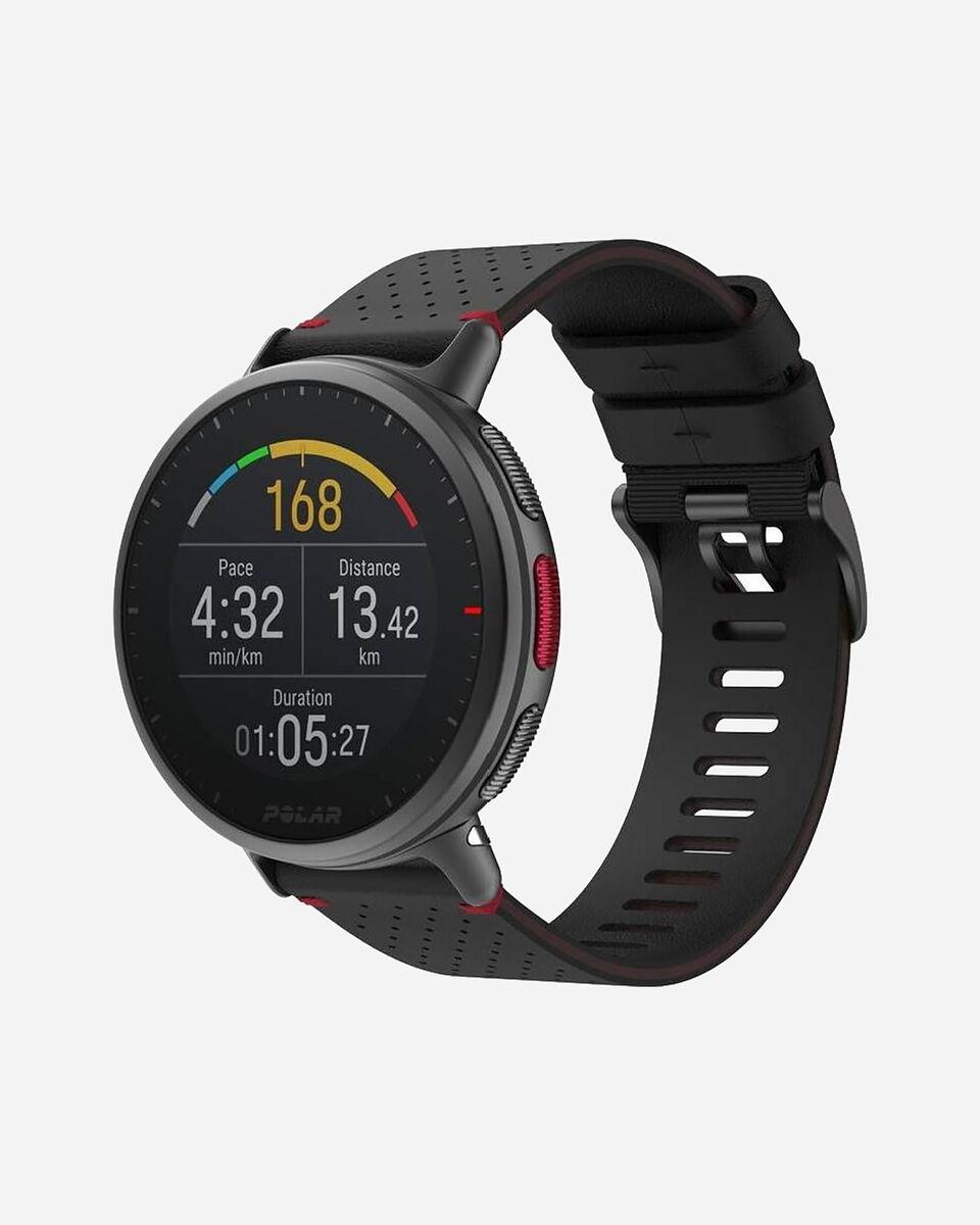 polar polar cardio running vantage v2 nero-rosso shift