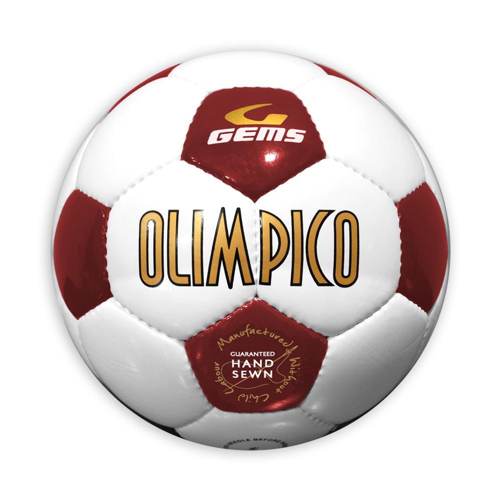 gems gems pallone olimpico bianco/granata