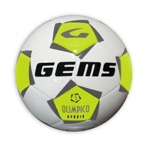 Pallone olimpico hybrid - giallo fluo/grigio