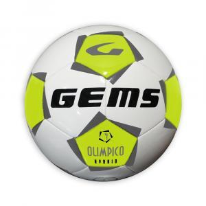 Pallone olimpico hybrid - giallo fluo/grigio