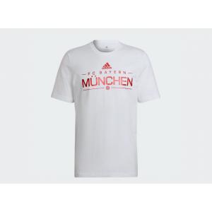 T-shirt maglia  bayern monaco fcb gr tee bianco