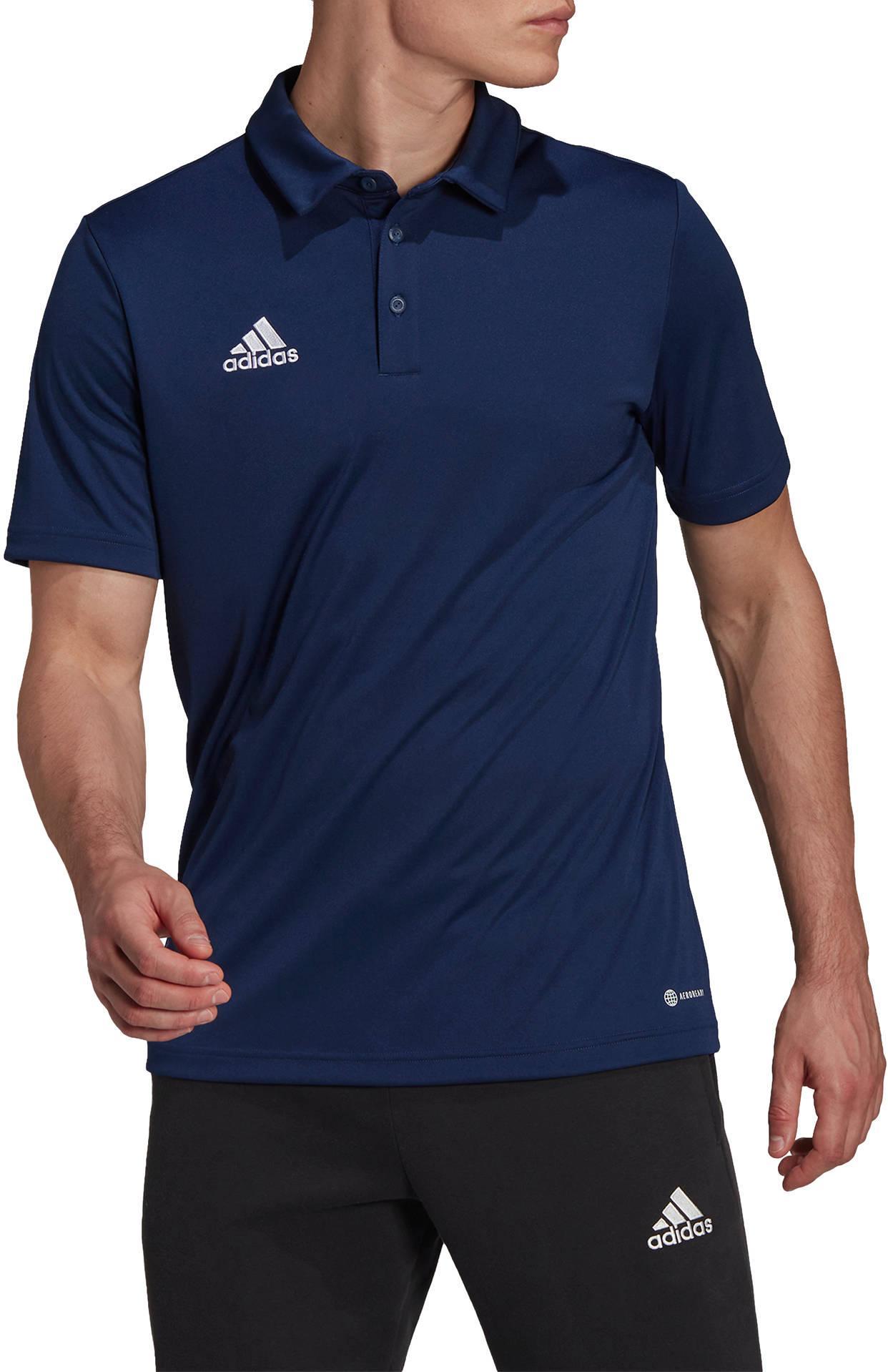 adidas adidas polo entrada22 polo uomo blu scuro