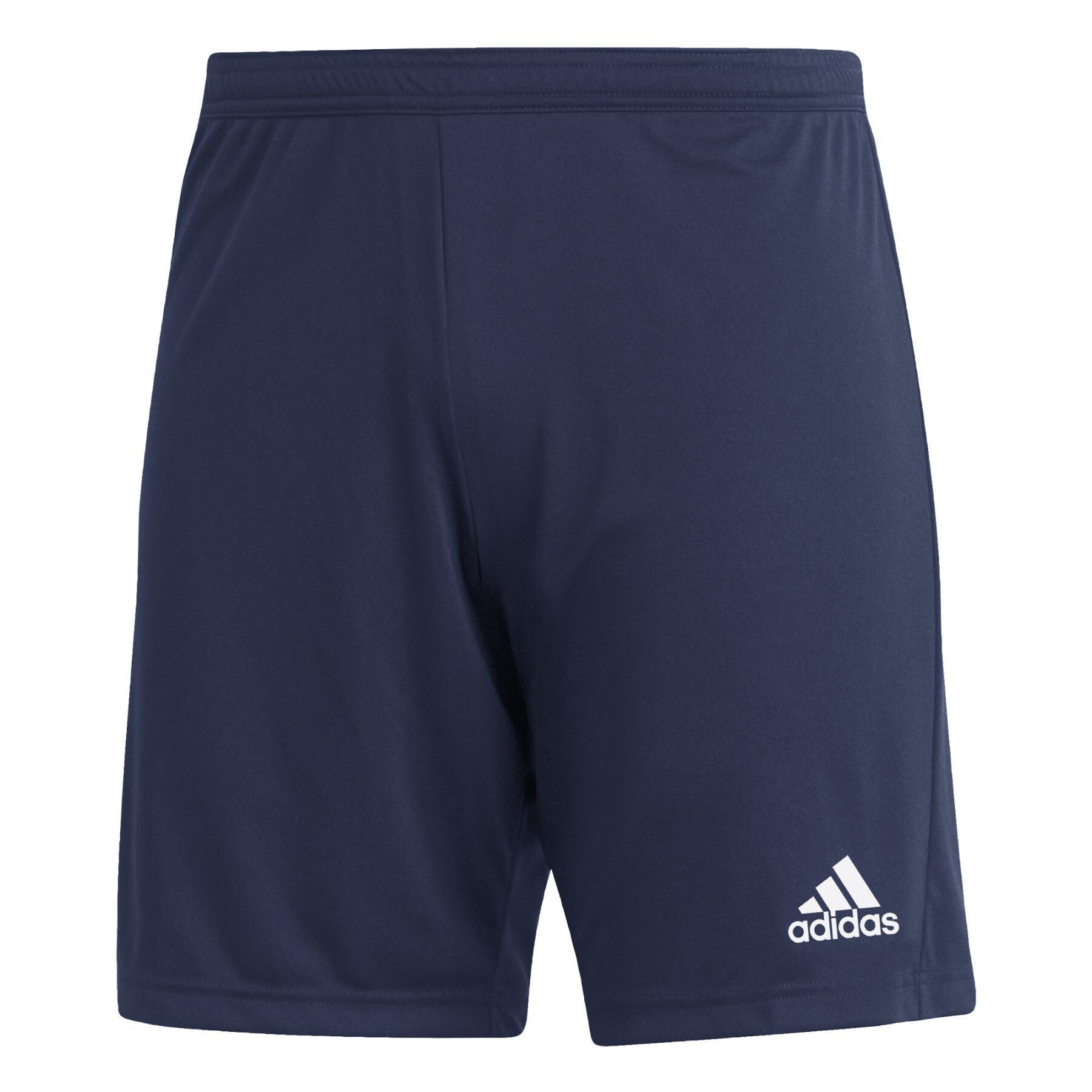 ADIDAS PANTALONCINO ENTRADA22 CALCIO UOMO BLUE SCURO H57506